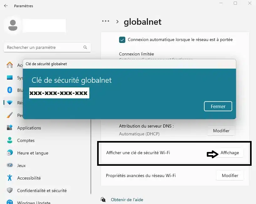 Afficher-une-cle-de-securite-WIFI-