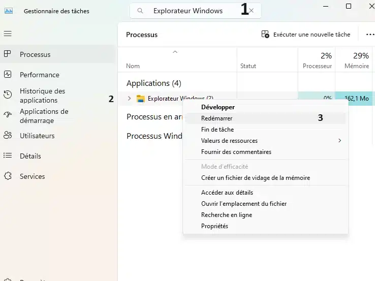 recherchez-Explorateur-Windows