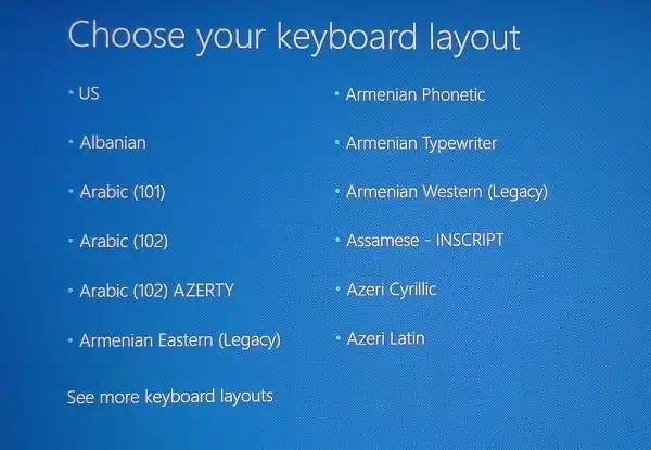 selectionnez-une-disposition-de-clavier